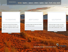 Tablet Screenshot of namibianhorizons.de